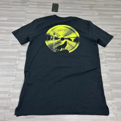 Camiseta negra Under Armour Project Rock Night Crew 1379751 para hombre talla pequeña $45 Foto 1 de 4