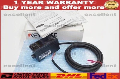 Keyence FD-XA1 Clamp-On Type Flow Sensor FD-X Series Controller Tested & Working - Image 1 of 4