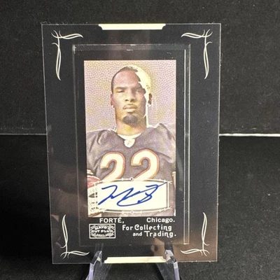 2008 Topps Mayo MATT FORTE Mini Framed Rookie AUTO #A-MF RC - Image 1 of 4