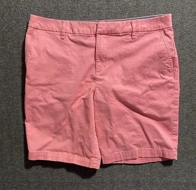 Tommy Hilfiger Mujer Rosa Tiro Medio Chino Pantalones Cortos, Bolsillos, Playa, Casual Talla 10 Foto 1 de 4