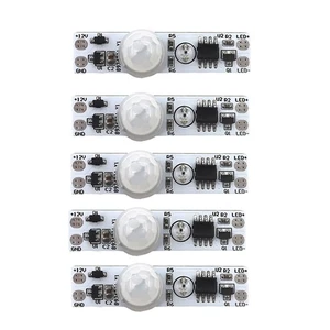 2X(5PCS DC 5-24V 12V PIR Motion Sensor Module Human Movement Sensor2199 - Picture 1 of 7