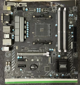Scheda madre MSI B350M Bazooka Gaming AMD AM4 M.2 DDR4 Micro-ATX - Foto 1 di 3