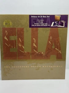 ELLA FITZGERALD / ELLA - LEGENDARY DECCA RECORDINGS *SEALED 4CD BOX SET - Picture 1 of 2