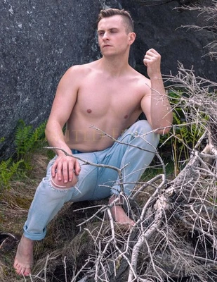 Handsome Male Portrait Physique Gay Interest Limited Edition Photo 8.5x11 8.25 - Image 1 of 2