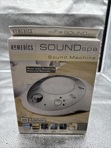 Homedics Sound Spa Portable Compact Travel Sound Machine Noise Nature NIB. 10 - Picture 1 of 4