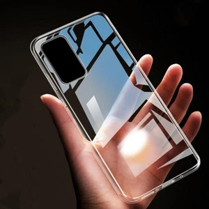 For Samsung Galaxy S23 S22 S21 S20 FE Plus Ultra Clear Case Silicone Phone Cover - Picture 1 of 30