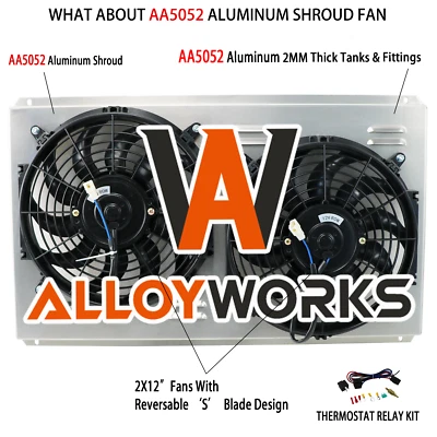 Aluminum Shroud Fan Relay For 1996-05 01 Chevy Blazer S10 C1500 GMC Jimmy Sonoma Foto 1 de 4