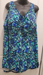Swimsuits For All Tankini Swim Top Women’s Plus Size 36 NEW! - Picture 1 of 10