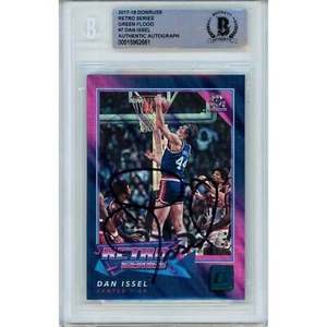 2017 Donruss Retro #7 Dan Issel Signed Card AUTO Beckett BAS Slabbed Nuggets HOF - Picture 1 of 5