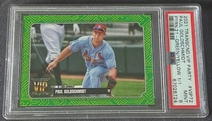 2021 Topps Transcendent Collection VIP Party Paul Goldschmidt 1/1 PSA 9 MINT - Picture 1 of 3