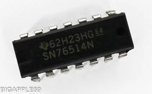Japan Radio JRC NSD-515 Transmitter Display Counter Chip ***Replacement SN76514N - Picture 1 of 1