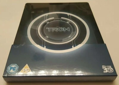 Disney's Tron Legacy 3D STEELBOOK Embossed (Blu-ray, UK)  - Image 1 of 4
