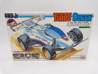 Vintage 1990 ARII Japan Motorized Mini 4WD Nikko Turbo Queen Kit NMIB Tamiya - Image 1 of 4