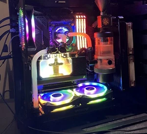 NVIDIA GeForce RTX 3080 Founders Edition 10Go + Corsair XG7 - Photo 1/9