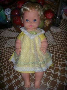 MATTELS, 16" DOLL IN BEAUTIFULYELLOW OUTFIT - Picture 1 of 5