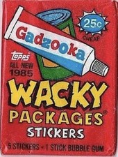 1985 Wacky Packages Complete Your Set U PICK 1985 series