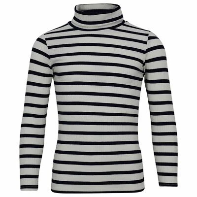 A2Z 4 KIDS® Niños Niñas Niños Cuello Polo Cuello Alto Mangas Largas Polo Tortuga Cuello Rollo Prenda para el torso