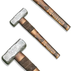 Medieval Hammer With Wooden Gift Box, Viking Hammer, 21'' Engraved Sledge Hammer - Picture 1 of 7