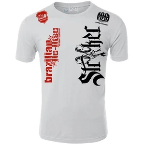 Vertical Stryker Muay Thai BJJ MMA Sponsored Walk Out ufc nhb gym Adult T Shirt - Picture 1 of 10