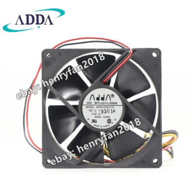 ADDA AD0912HS-C70  Axial Cooling Fan DC 12V 0.22A 92*92*20mm CPU/Case Fan - Image 1 of 4
