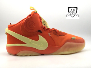 Nike Air Deldon Safety Orange Sneakers DM4096 800 Men Size 10 Basketball Shoes