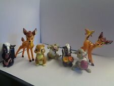 BAMBI and Friends Doll/Cake topper ornaments -7 pieces - new