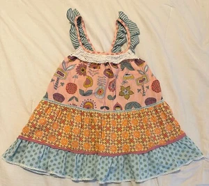 Matilda Jane Skeeball Tunic Top Girls Happy and Free Shirt Size 10 - Picture 1 of 2