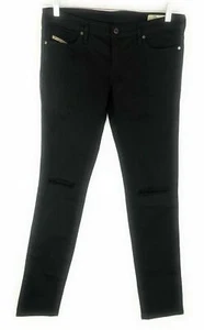 Vaquero negro elástico Diesel Skinzee Low para mujer R41F1 - Imagen 1 de 9