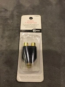 RadioShack (Catalog 2740075) Gold-Plated Phono Y-Adapter - Deal - Picture 1 of 2