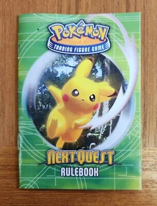 Pokemon Trading Figure Game Next Quest Rulebook, Pikachu - Imagen 1 de 2
