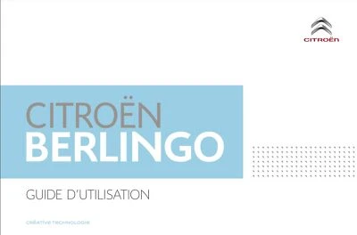 Citroen Berlingo 2015 - 2018 Guide d'Utilisation Français - Photo 1/4
