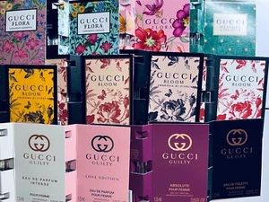 Gucci Perfume Sample Vials 1.5ml / 0.05oz -Choose Your Scent & Combined Shipping - Picture 1 of 40
