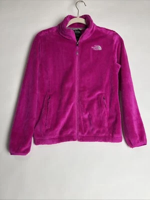 Chaqueta polar Sherpa fucsia cremallera completa The North Face para niña talla L (14-16) Foto 1 de 4