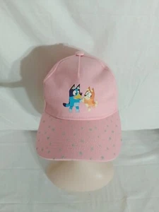 Bluey Pink Kids With Girls Snapback Cap Osfm Kids Free Postage - Foto 1 di 6