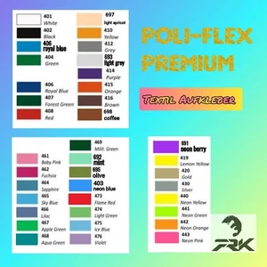 Textil Aufkleber Shirt Wunschtext Bis 20cm Textil Schriftzug Sticker Bügelfolie - Bild 1 von 8