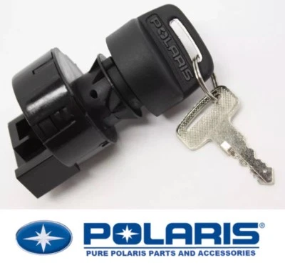 OEM Polaris IGNITION KEY SWITCH RZR 800 XP 900 1000 Ranger Sportsman 3 Position - Image 1 of 4