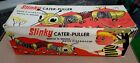 Vintage Slinky Cater-Puller James Industries in Original Box Caterpillar 