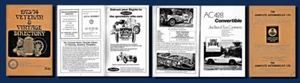 1973/4 British Vintage Automobile Directory-Classic Sports Cars/Ads+Pictures/VG+ - Picture 1 of 12