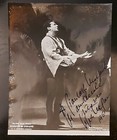 Giuseppe di Stefano foto di Erio Piccagliani, foto con autografo, dedica e data.