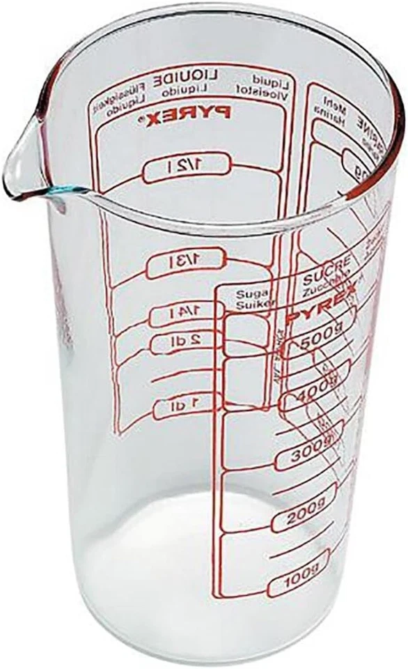 Pyrex Classic Misura graduata in vetro borosilicato, 0,5lt - Immagine 1 di 1