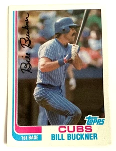 Bill Buckner 1982 Topps #760 Chicago Cubs Baseball Card - Picture 1 of 2
