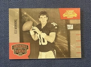 2004 Playoff Contenders #ROY-4 Eli Manning ROY Contenders RED 41/250 Rookie - Picture 1 of 3