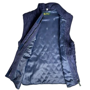 Chaleco Oscar Jacobson Azul Marino Para Hombres Pequeño Chaleco de Golf Calentador Corporal Athlecio Deporte - Imagen 1 de 17