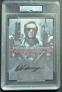 Arnold Schwarzenegger Signed 5x7 The Terminator Photo Print PSA/DNA Encapsulated - Picture 1 of 1