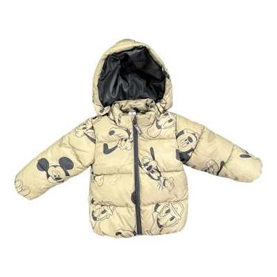 Chaqueta acolchada marrón Disney H&M talla 24 meses Foto 1 de 4