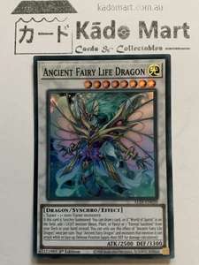 Ancient Fairy Life Dragon ALIN-EN039 Super Rare 1st Edition YuGiOh TCG Card - Picture 1 of 1