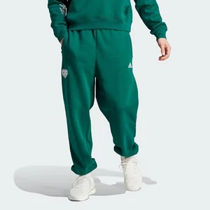 Leeds United Men's Trousers adidas Football Green Pants - New - Picture 1 of 7