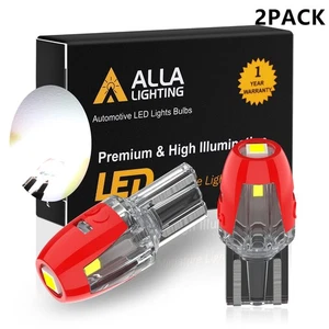 2x Alla White Outer LED Side Marker Light Bulb for 2011-2014 Hyundai Sonata,194  - Picture 1 of 10