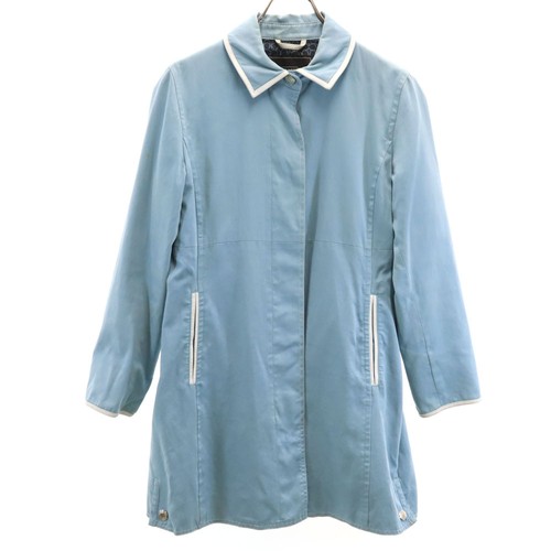 Cappotto primaverile COACH 8 blu chiaro donna
