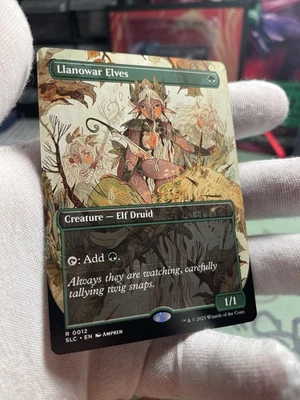 Llanowar Elves- MTG-Secret Lair- Encyclopedia Of Magic- 🍷Nm Non- Foil🍷 - Image 1 of 2